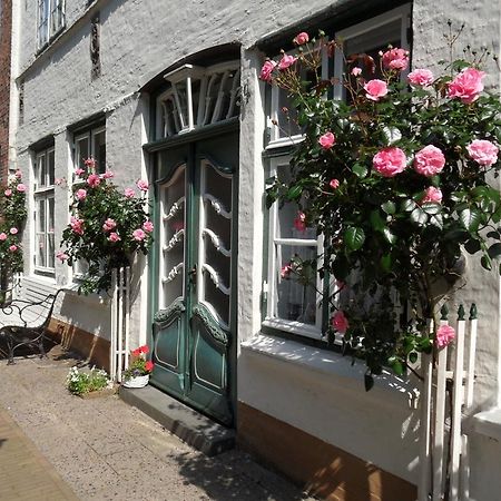 Ferienwohnung Am Mittelburgwall Friedrichstadt Exterior foto